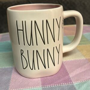 Rae Dunn Easter Mug by magenta 
Double sided HUNNY  BUNNY 
NWOT